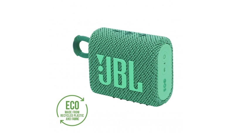 JBL GO3 ECO GRN Портативна акустична система з БТ JBL GO3 ECO GRN Портативна акустична система з БТ