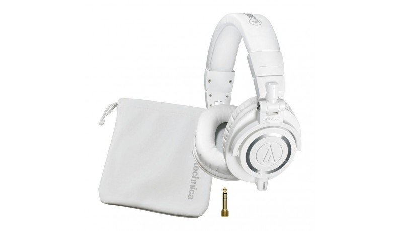 AUDIO-TECHNICA ATH-M50X WH Студійні навушники AUDIO-TECHNICA ATH-M50X WH Студійні навушники