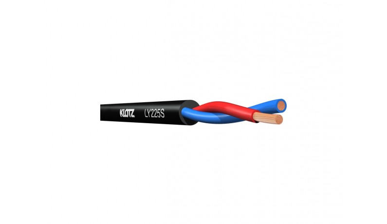 KLOTZ LY225S Акустичний кабель 2х2.5мм KLOTZ LY225S Акустичний кабель 2х2.5мм