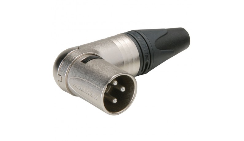 NEUTRIK NC3MRX Кабельний роз'єм XLR тато кутовий NEUTRIK NC3MRX Кабельний роз'єм XLR тато кутовий