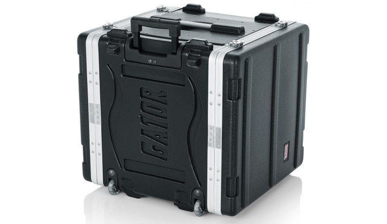 GATOR GR-R10L Кейс для рекового обладнання 10U з колесами і ручкою GATOR GR-R10L Кейс для рекового обладнання 10U з колесами і ручкою