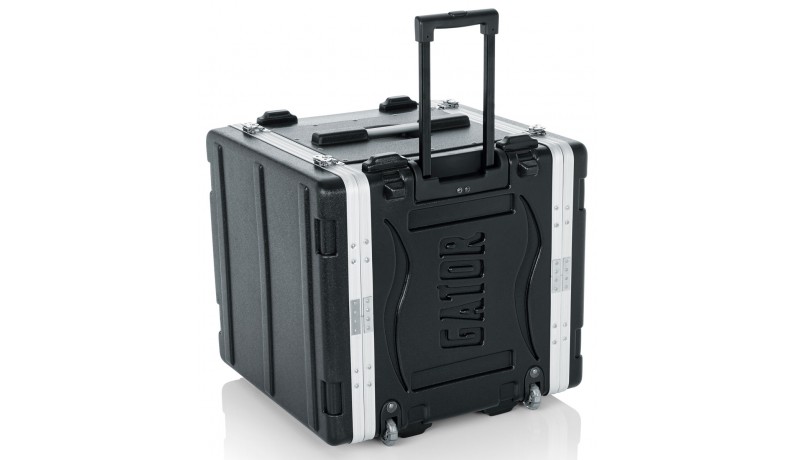 GATOR GR-R10L Кейс для рекового обладнання 10U з колесами і ручкою GATOR GR-R10L Кейс для рекового обладнання 10U з колесами і ручкою