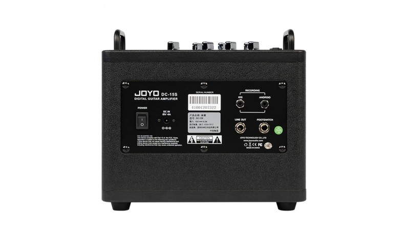JOYO DC-15S Комбопідсилювач для електрогітари 4.5" 15Вт JOYO DC-15S Комбопідсилювач для електрогітари 4.5" 15Вт