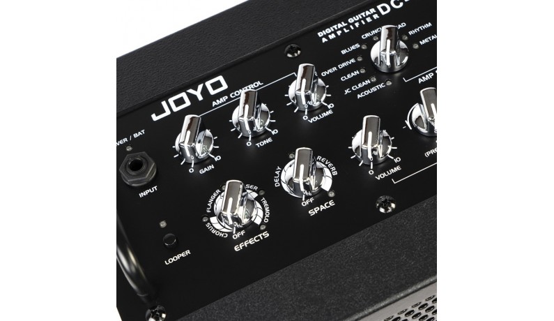JOYO DC-15S Комбопідсилювач для електрогітари 4.5" 15Вт JOYO DC-15S Комбопідсилювач для електрогітари 4.5" 15Вт