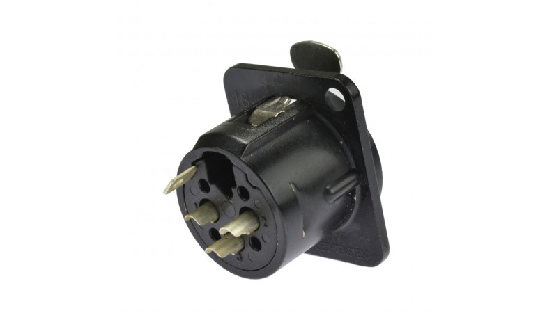 NEUTRIK NC3FD-L-BAG-1 Панельний роз'єм XLR мама NEUTRIK NC3FD-L-BAG-1 Панельний роз'єм XLR мама