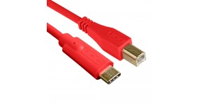 UDG Ultimate Audio Cable USB 2.0 C-B Red Straight 1.5m Готовий кабель USB 2.0 C-B