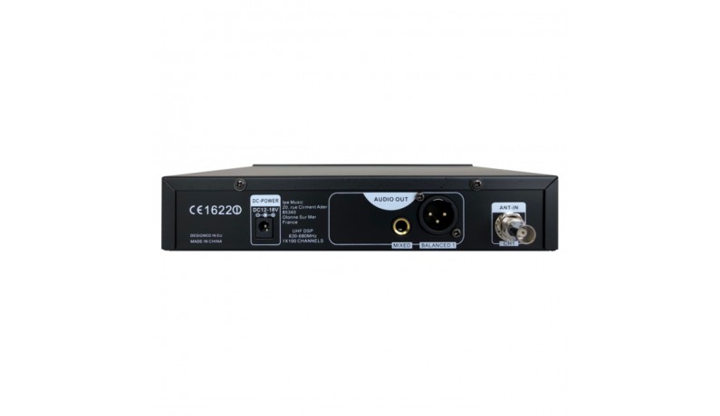 PRODIPE Pack UHF B210 DSP SOLO VL21-C Інструментальна радіосистема UHF 528-578MHz PRODIPE Pack UHF B210 DSP SOLO VL21-C Інструментальна радіосистема UHF 528-578MHz