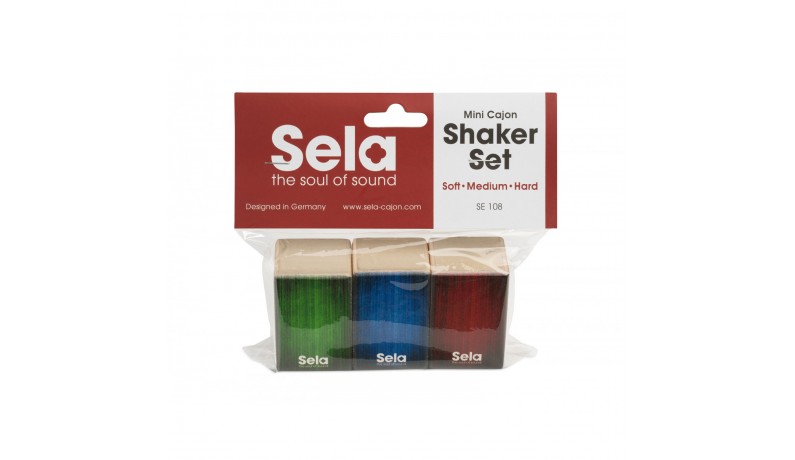 SELA SE 108 Mini Cajon Shaker Set Набір шейкерів SELA SE 108 Mini Cajon Shaker Set Набір шейкерів