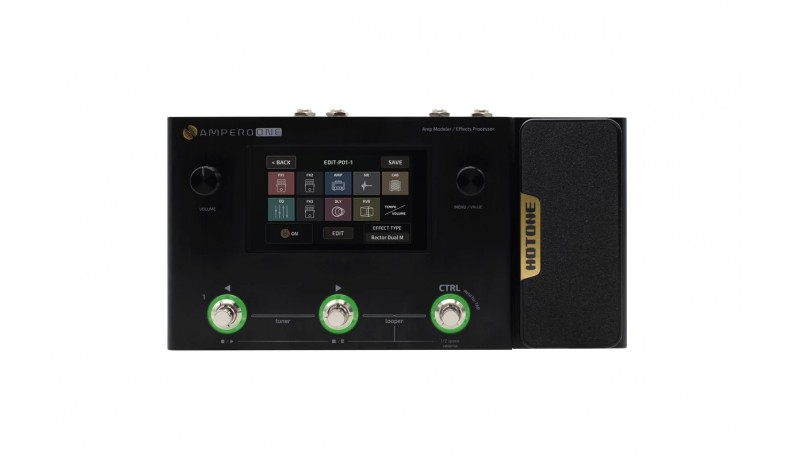HOTONE AUDIO AMPERO ONE Процесор для електрогітари HOTONE AUDIO AMPERO ONE Процесор для електрогітари