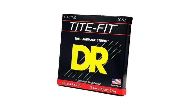DR Tite-Fit Electric BT-10 Струни для електрогітари 10-52 DR Tite-Fit Electric BT-10 Струни для електрогітари 10-52