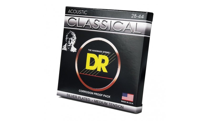 DR RNS-PLUS Classical Nylon Струни для класичної гітари Medium Tension DR RNS-PLUS Classical Nylon Струни для класичної гітари Medium Tension