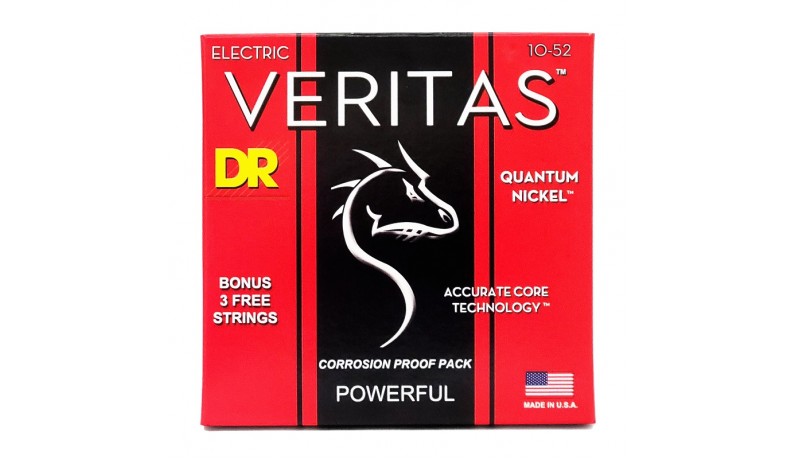 DR VTE-10/52 Veritas Coated Core Electric Струни для електрогітари 10-52 DR VTE-10/52 Veritas Coated Core Electric Струни для електрогітари 10-52
