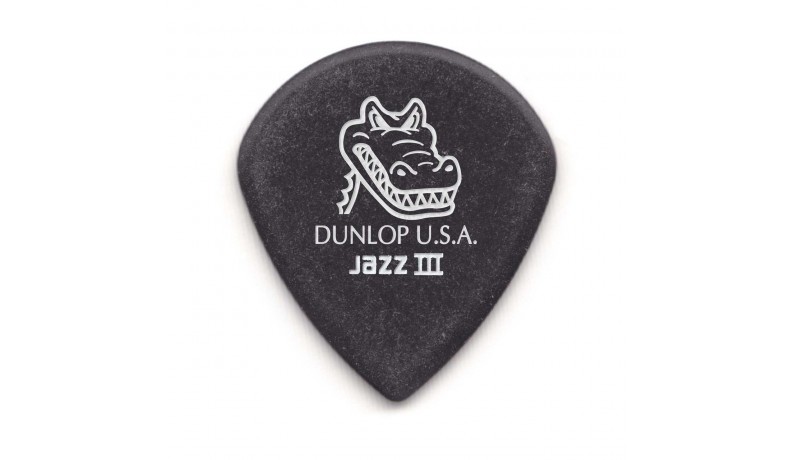 DUNLOP 571P1.4 Gator Grip Jazz III Pick Набір медіаторів 6шт. DUNLOP 571P1.4 Gator Grip Jazz III Pick Набір медіаторів 6шт.