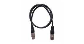 SH Cable KLMY 1.0 BK Готовий мікрофонний кабель XLR-XLR, 1.0м.