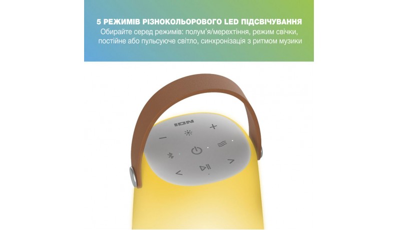 ION BRIGHT MAX Портативна акустична система з БТ ION BRIGHT MAX Портативна акустична система з БТ