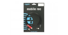 KLOTZ AY7A0200 Готовий мультимедійний кабель 3.5 кутовий-2хRCA, 2м