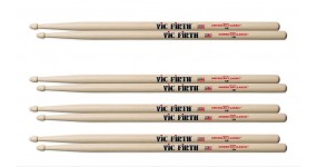 VIC FIRTH P5B.3-5B.1 5B AMERICAN CLASSIC Барабанні палички 5B (4 пари)