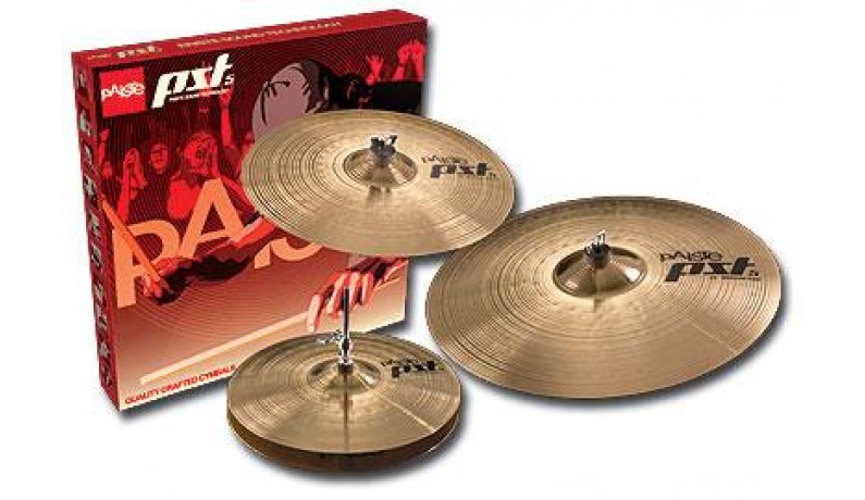 PAISTE 5 Rock Set Комплект тарілок PAISTE 5 Rock Set Комплект тарілок