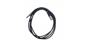 SH Cable SK 2.6 BK Готовий мікрофонний кабель XLR тато-6,3 стерео, 2.6м.