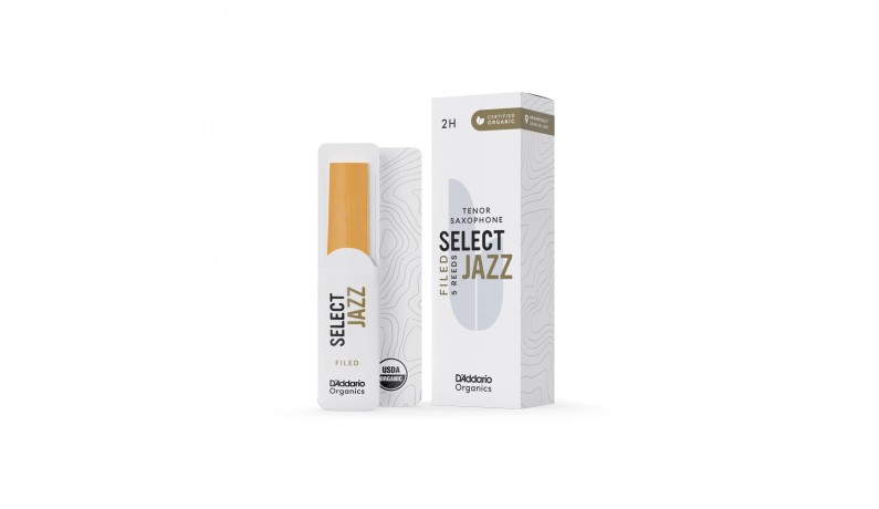 D'ADDARIO Organic Select Jazz 2 Hard Тростина для тенор саксофона D'ADDARIO Organic Select Jazz 2 Hard Тростина для тенор саксофона