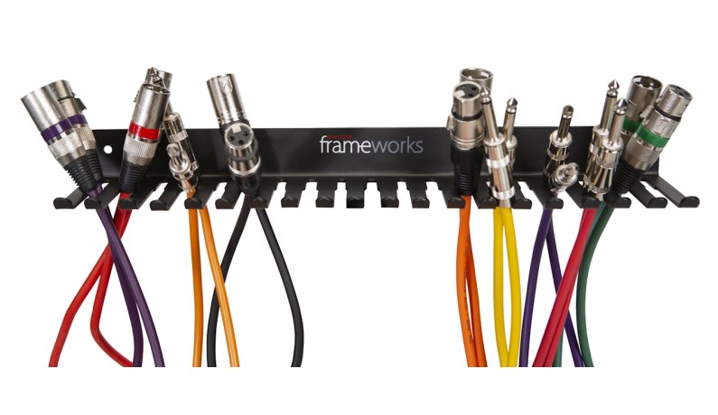 GATOR FRAMEWORKS GFW-CABLEHANGER Настінний тримач для кабелів GATOR FRAMEWORKS GFW-CABLEHANGER Настінний тримач для кабелів