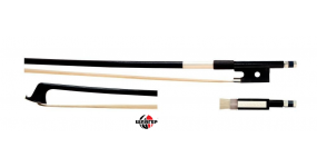 GLASSER 404061 Смичок для скрипки 4/4, фіберглас, обмотка з нейзільбера, натуральний волос