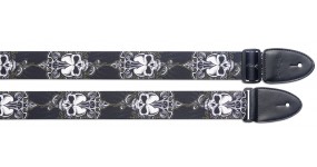 STAGG STE BLACK SKULL Ремінь для гітари