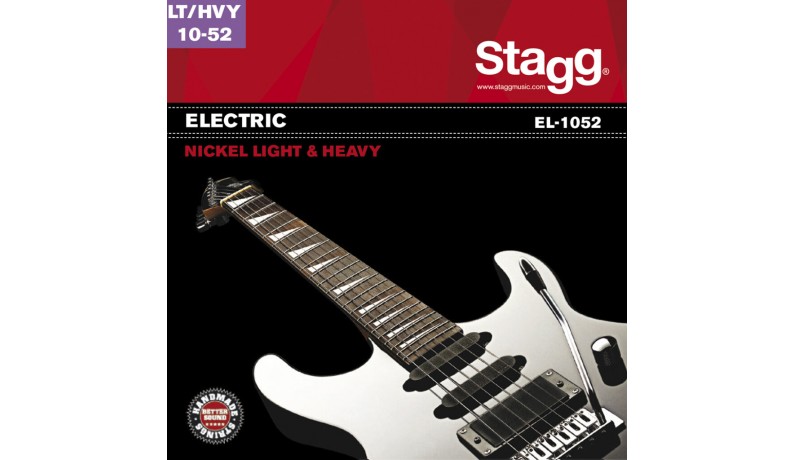 STAGG EL-1052 Струни для електрогітари .010-.052 STAGG EL-1052 Струни для електрогітари .010-.052