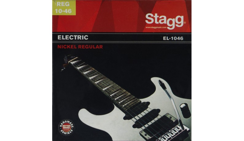 STAGG EL-1046 Струни для електрогітари .010-.046 STAGG EL-1046 Струни для електрогітари .010-.046
