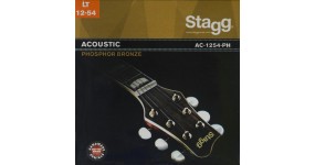 STAGG AC-1254-PH Струни для акустичної гітари фосфорна бронза .012-.054