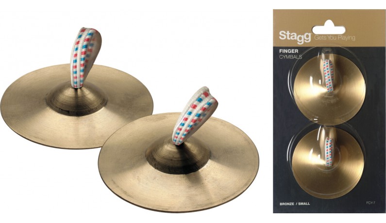 STAGG FCY-7 Латунні пальчикові тарілки STAGG FCY-7 Латунні пальчикові тарілки