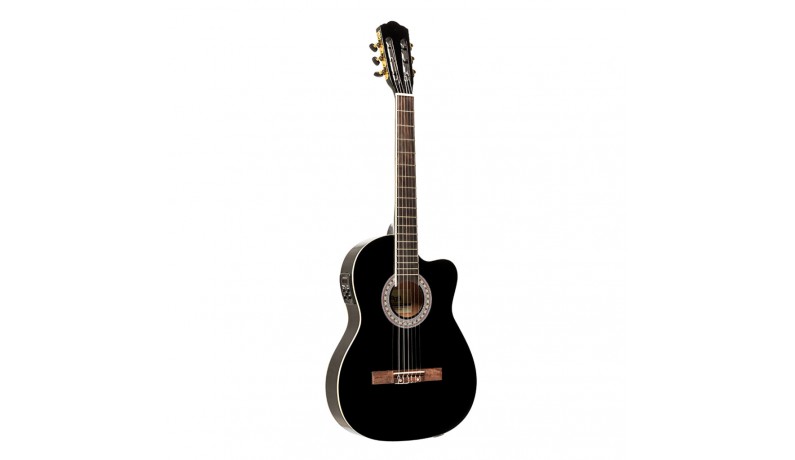 STAGG SCL60 TCE-BLK Класична гітара із звукознімачем STAGG SCL60 TCE-BLK Класична гітара із звукознімачем