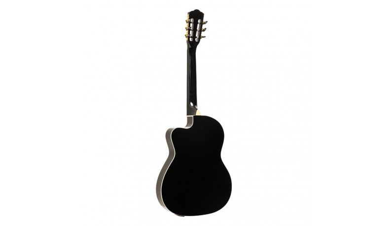 STAGG SCL60 TCE-BLK Класична гітара із звукознімачем STAGG SCL60 TCE-BLK Класична гітара із звукознімачем