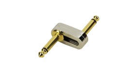 ROCKCABLE RBO PC SLIDE CHR Перехідник 6.3 тато-6.3 тато із регульованим положенням штекера