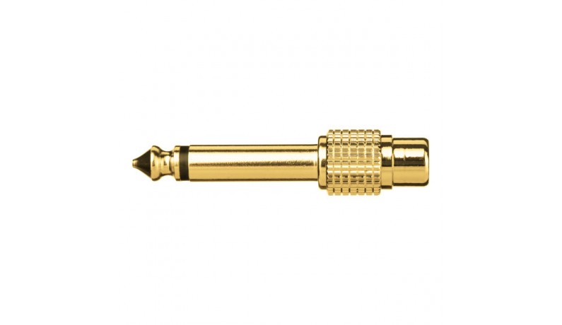 SOUNDKING CC302 Gold Перехідник RCA мама-6,3 тато SOUNDKING CC302 Gold Перехідник RCA мама-6,3 тато