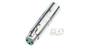 SOUNDKING CA327 Перехідник XLR 5pin тато-XLR мама