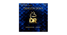DR Dragon Skin+ DAP-12 Coated Phosphor Bronze Струни для акустичної гітари .012-.054
