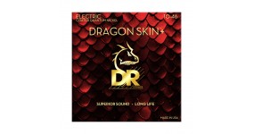 DR Dragon Skin+ DEQ-10 Coated Струни для електрогітари .010-.046