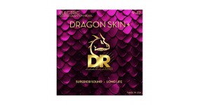 DR Dragon Skin+ DEQ-9 Coated Струни для електрогітари .009-.042