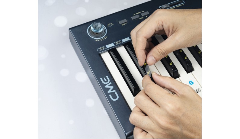 GUITTO GFM-02 Piano Keyboard Stickers Наклейки для клавішних інструментів GUITTO GFM-02 Piano Keyboard Stickers Наклейки для клавішних інструментів