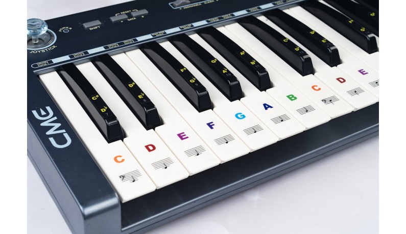 GUITTO GFM-02 Piano Keyboard Stickers Наклейки для клавішних інструментів GUITTO GFM-02 Piano Keyboard Stickers Наклейки для клавішних інструментів