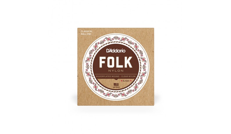 D'ADDARIO EJ32C Струни для класичної гітари D'ADDARIO EJ32C Струни для класичної гітари