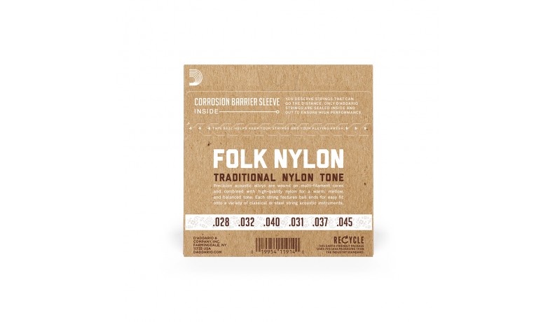 D'ADDARIO EJ32C Струни для класичної гітари D'ADDARIO EJ32C Струни для класичної гітари