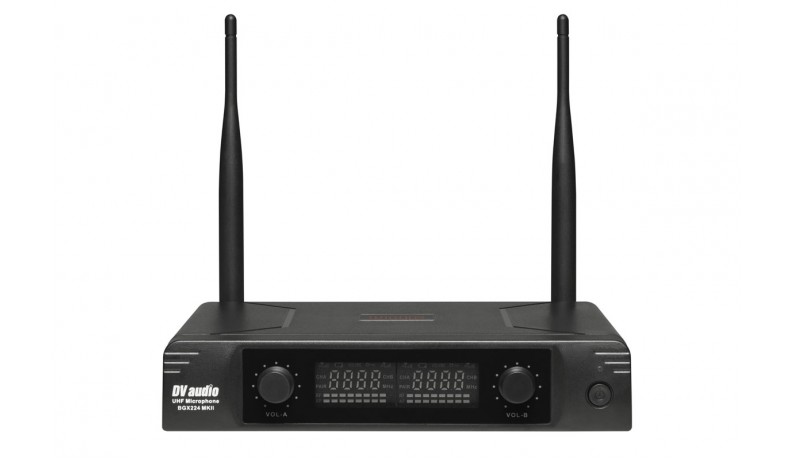 DV AUDIO BGX-224 MKII Head Радіосистема UHF 640-680MHz два наголовних мікрофони DV AUDIO BGX-224 MKII Head Радіосистема UHF 640-680MHz два наголовних мікрофони