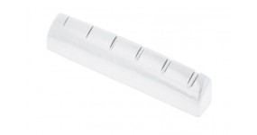 PAXPHIL NT-008 WH Верхній поріжок для електрогітари