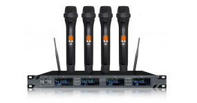 MARKUS MC-9000 Handheld Радіосистема UHF 500-960MHz, чотири ручних мікрофони