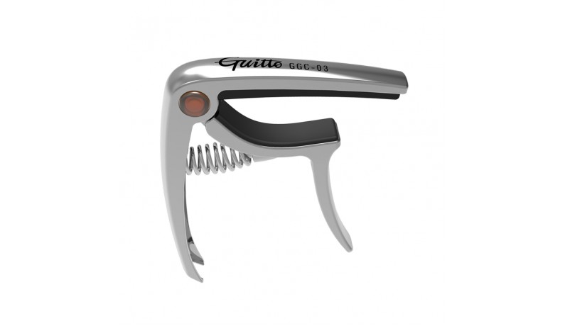 GUITTO GGC-03 (Metal Silver) Каподастр універсальний GUITTO GGC-03 (Metal Silver) Каподастр універсальний
