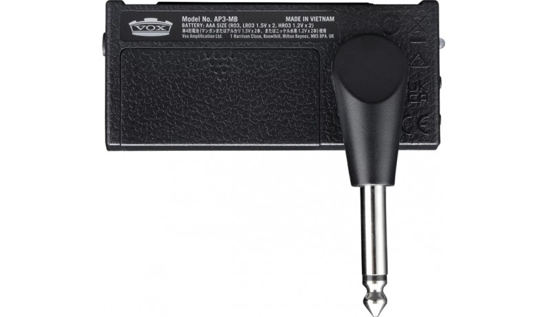 VOX AMPLUG 3 MODERN BASS Бас-гітарний підсилювач для навушників VOX AMPLUG 3 MODERN BASS Бас-гітарний підсилювач для навушників