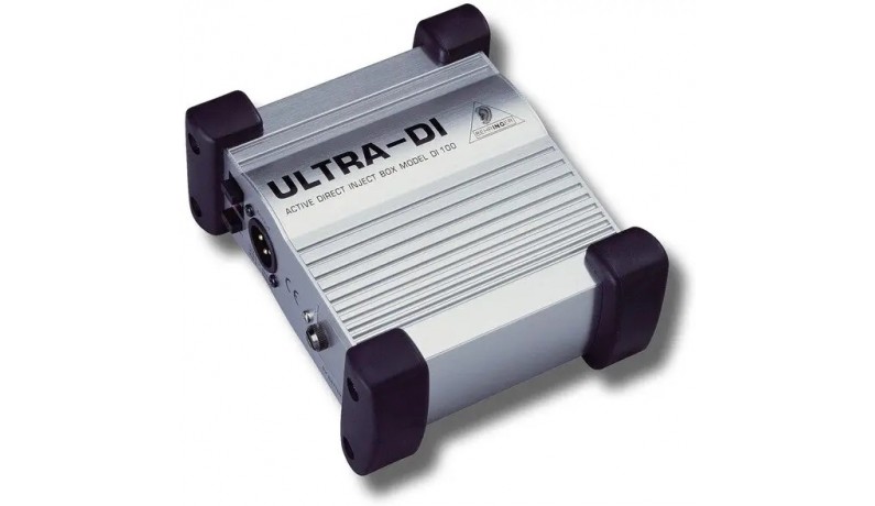BEHRINGER DI100 ULTRA-DI Активний директ-бокс BEHRINGER DI100 ULTRA-DI Активний директ-бокс