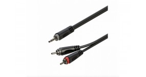ROXTONE SAYC150L0020 Готовий мультимедійний кабель 3.5-2хRCA, 2м.